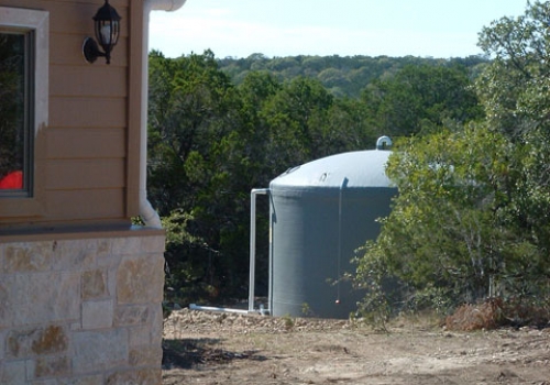 Residential Rainwater Collection System Installation in Austin