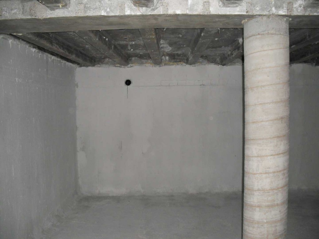 Underground concrete cisterns for custom rainwater storage